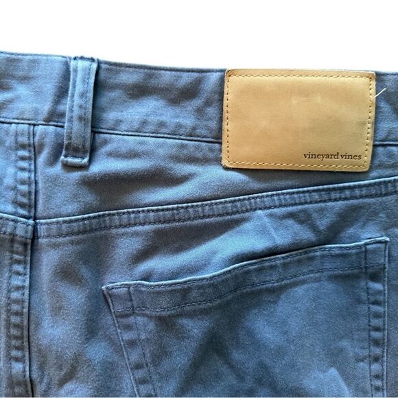 Vineyard Vines Blue Pants Cotton Size 32 X 30 - Picture 3 of 5